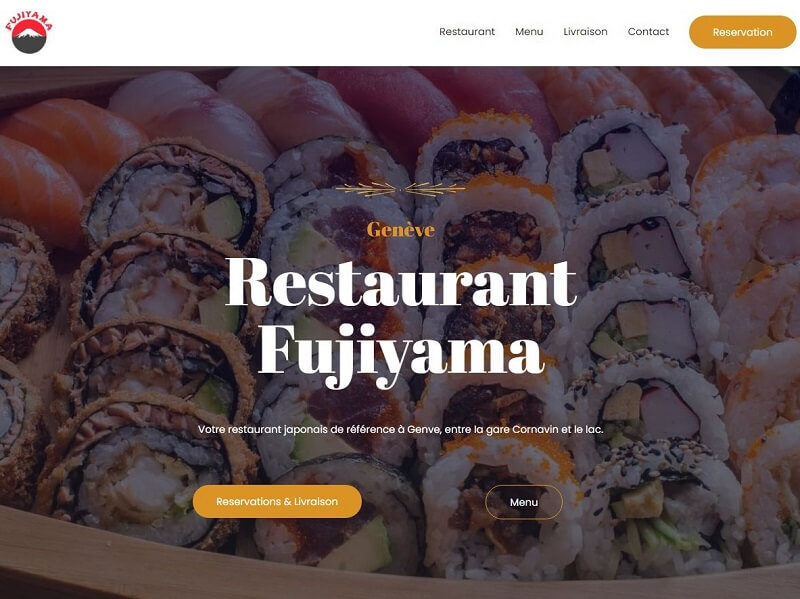 image - site internet: Restaurant Fujiyama