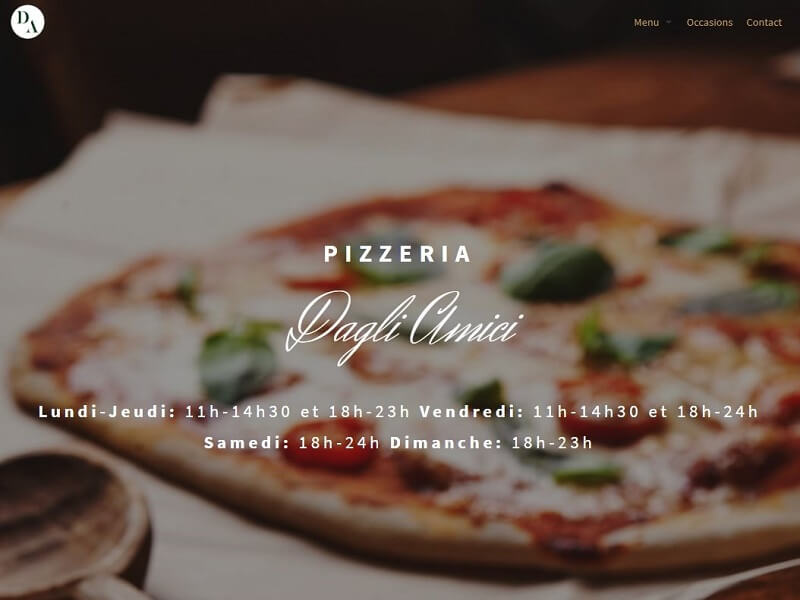 image - site internet: Pizzeria Dagli Amici